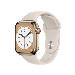 Watch Series 8 Gps + Cellular 41mm Gold Stainless Steel Case With Starlight Sport Band Regular