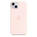 iPhone 15 Plus - Silicone Case With Magsafe - Light Pink