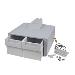 Sv43 Primary Double Tall Drawer For Laptop Carts (grey/white)