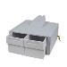 Sv Primary Storage Drawer Double Tall (grey/white)